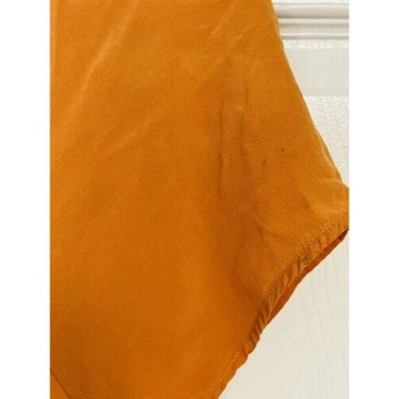 Joie Womens Size XS 100% Silk Shift Dress Short Sleeve Cinched Neckline - Picture 7 of 9